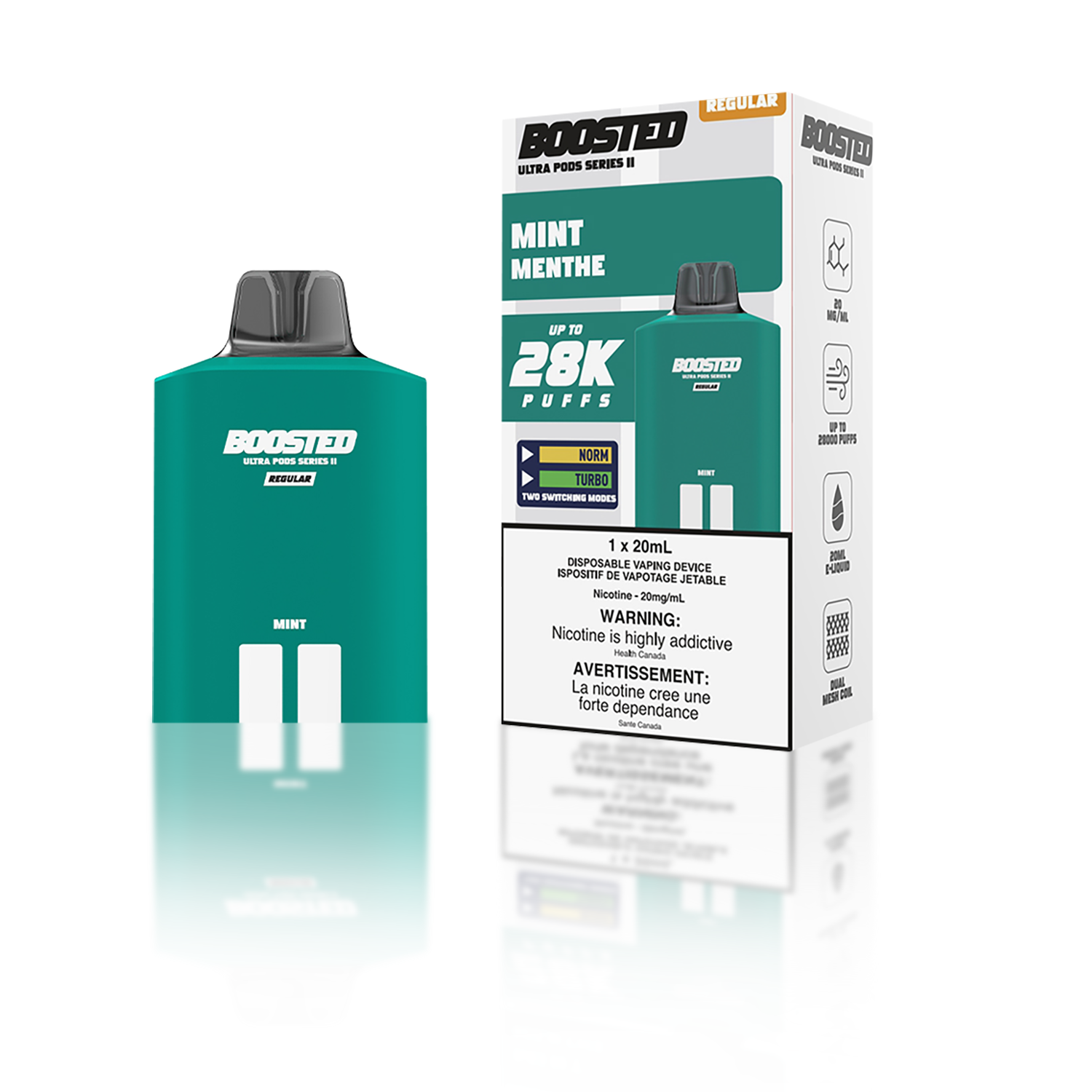 BOOSTED 28K Pods