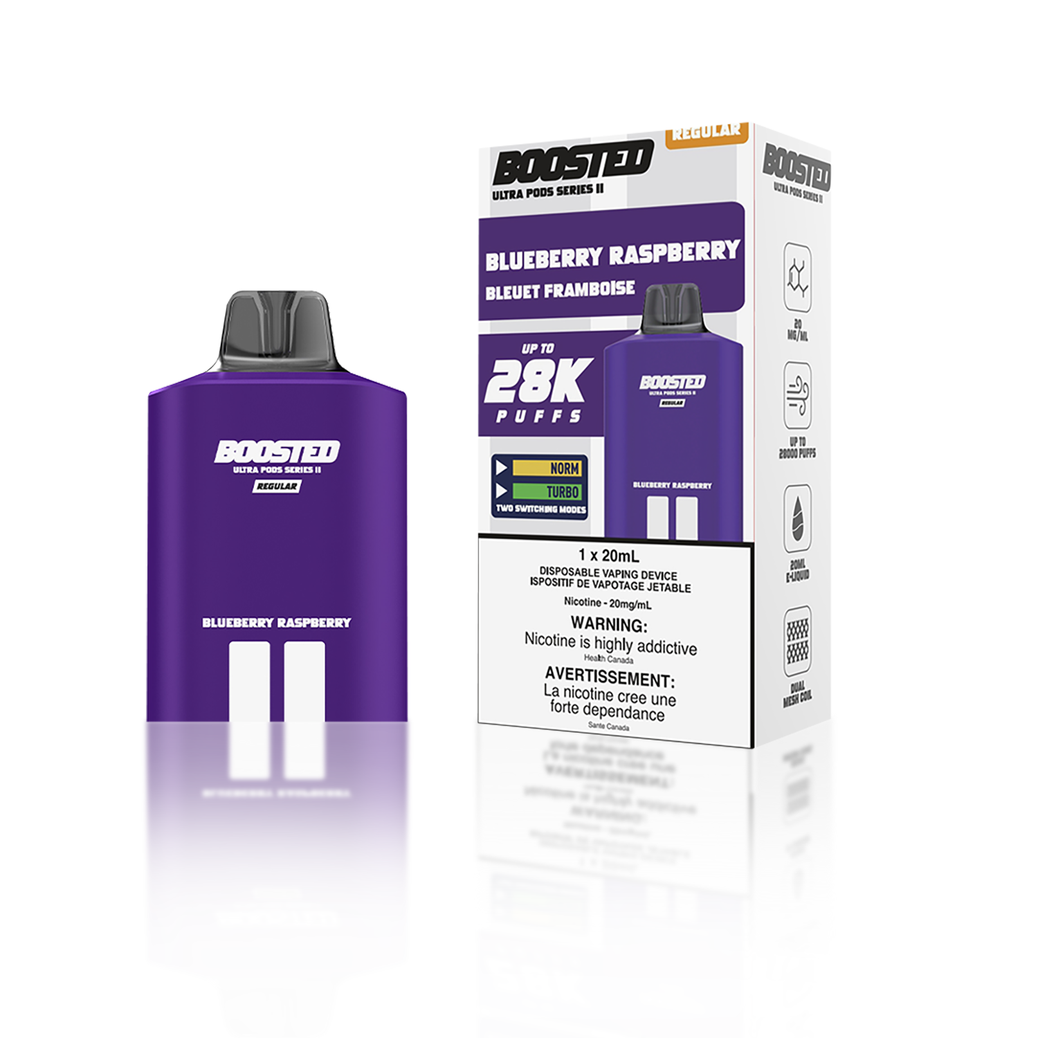 BOOSTED 28K Pods