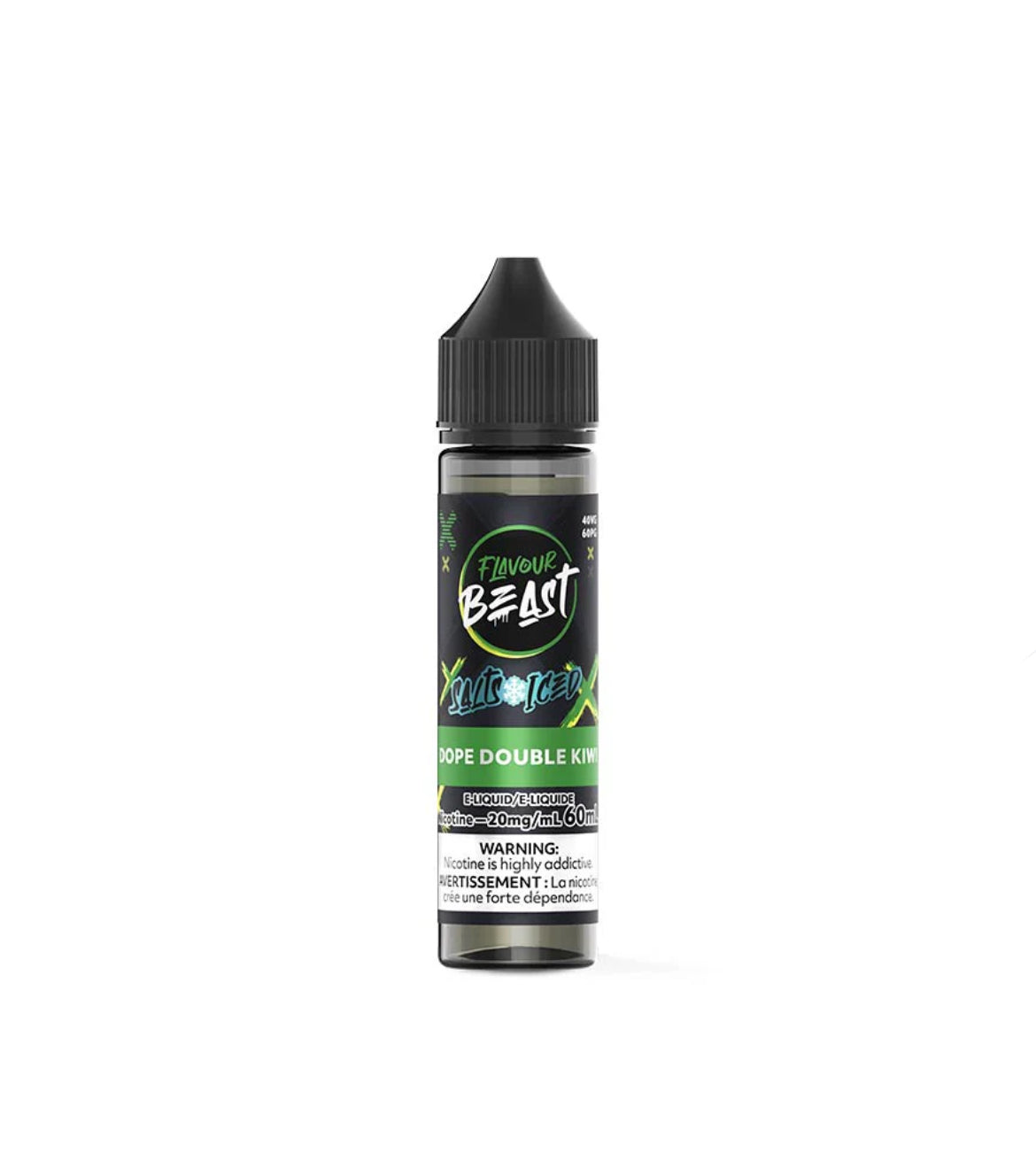 Flavour Beast Juice 20mg/60ml Dope Double Kiwi