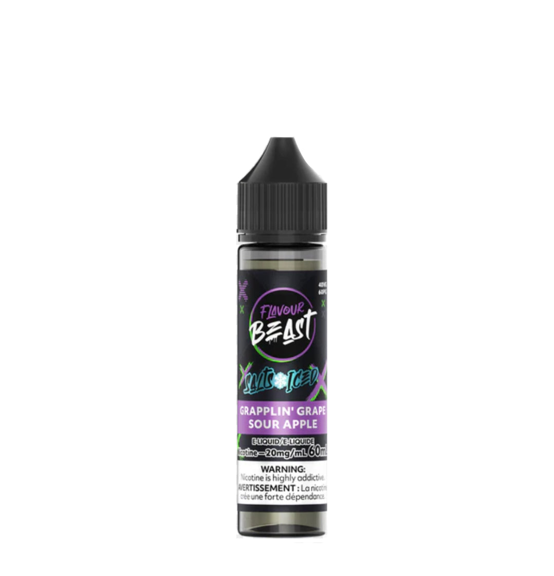 Flavour Beast Juice 20mg/60ml, Grapplin’ Grape Sour Apple