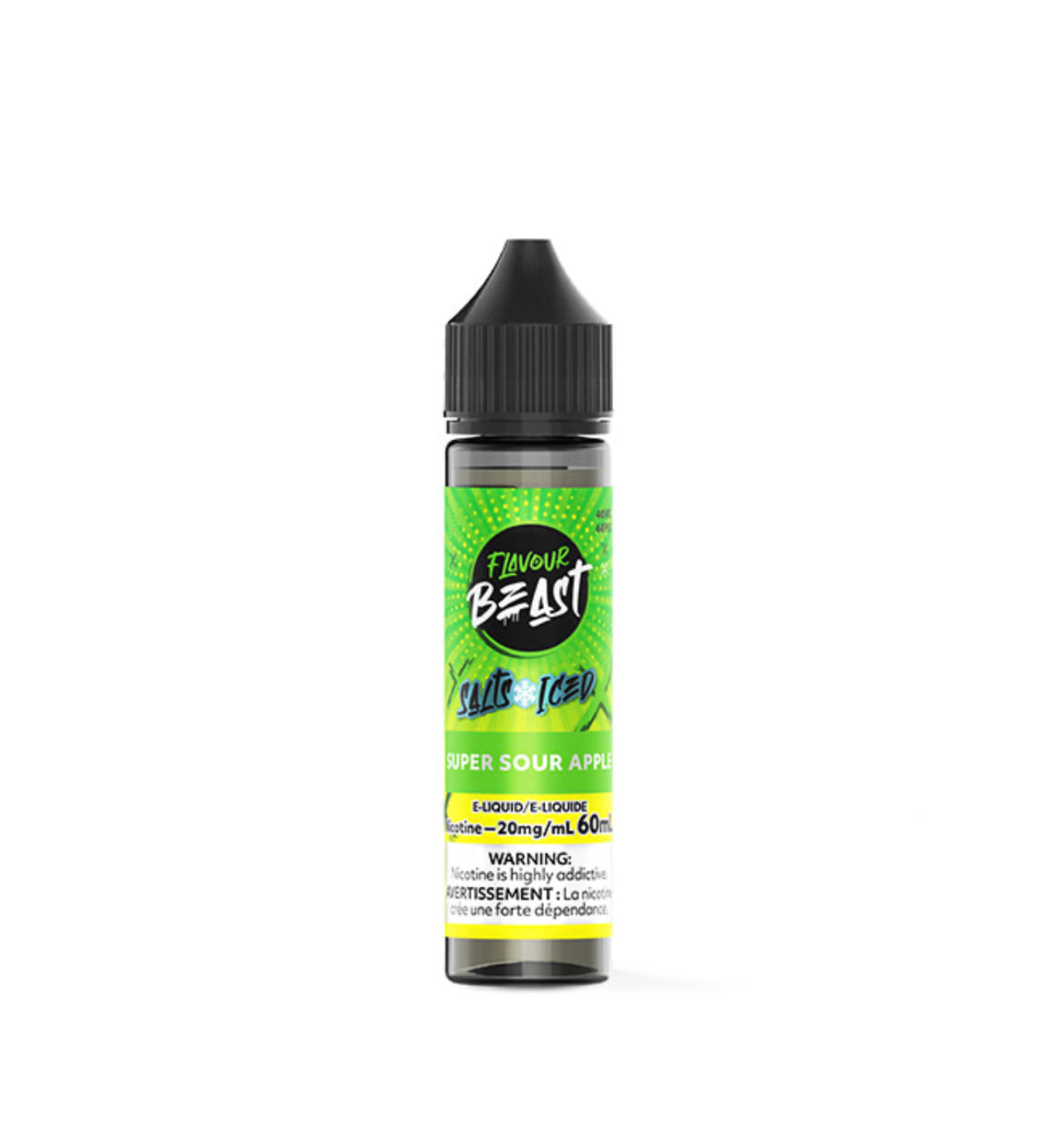 Flavour Beast Juice 20mg/60ml, Super Sour Apple