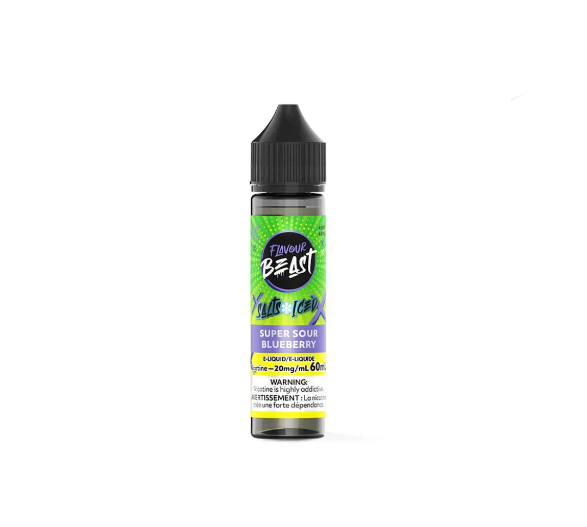 Flavour Beast Juice 20mg/60ml, Super Sour Blueberry