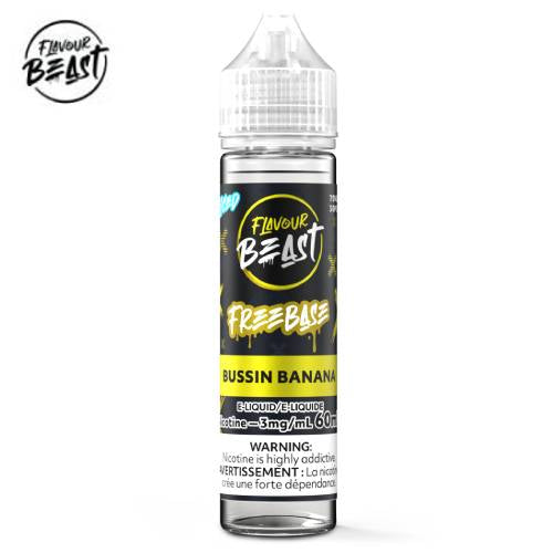 Flavour Beast-Freebase-E Juice-Bussin’ Banana