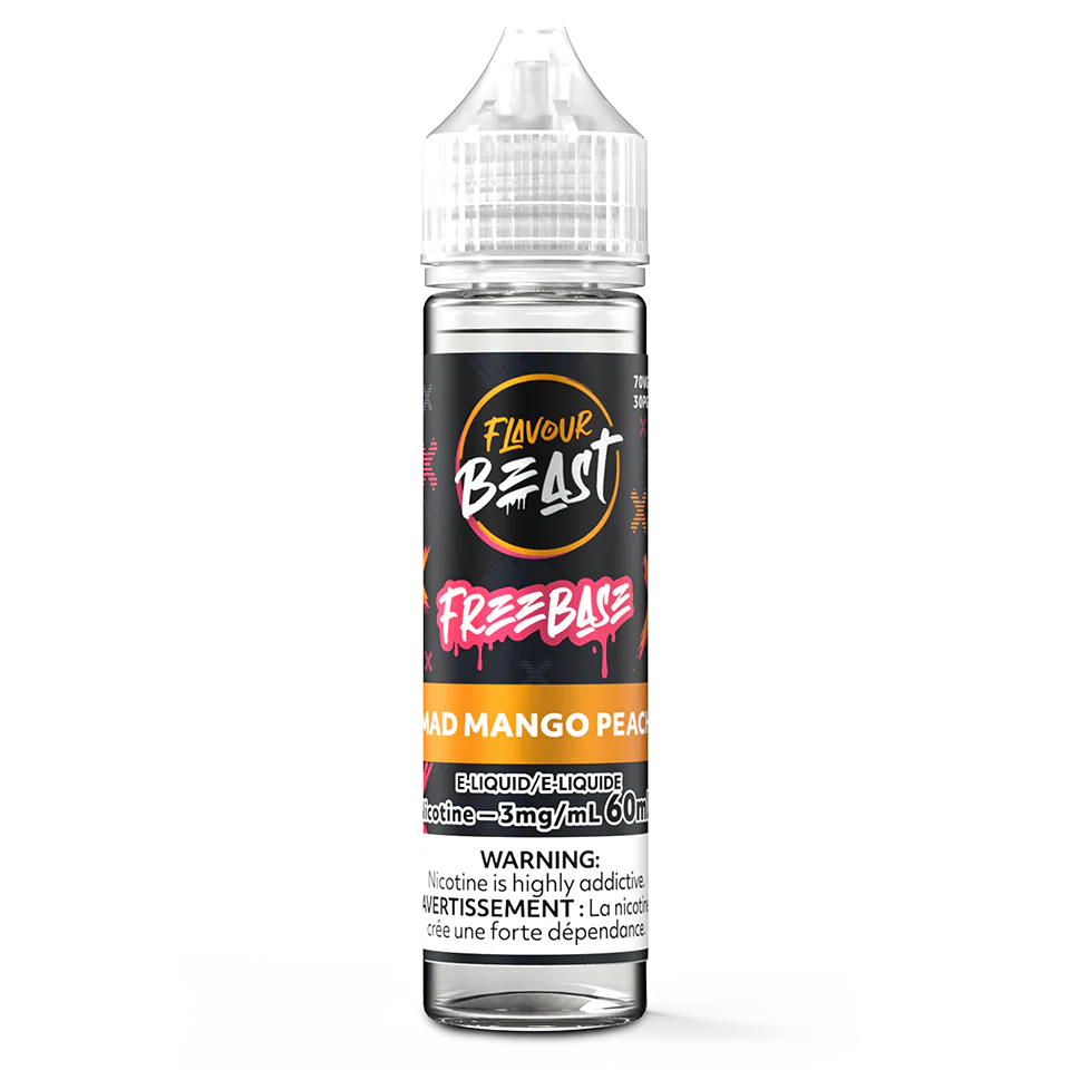Flavour Beast-Freebase-E Juice-Mad Mango Peach