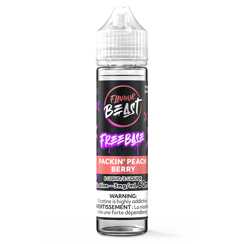 Flavour Beast-Freebase-E Juice-Packin’ Peach Berry