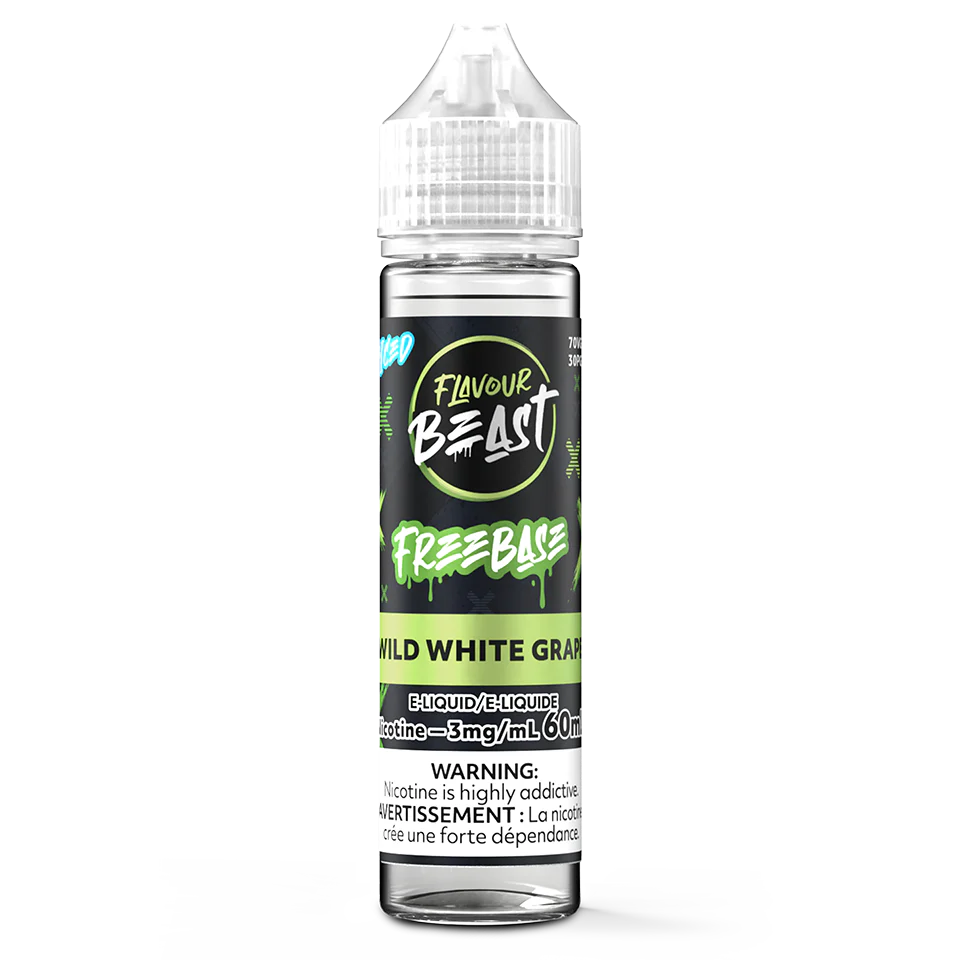 Flavour Beast-Freebase-E Juice-Wild White Grape
