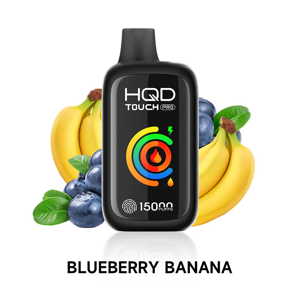HQD Touch Pro 15000 Puffs Disposables Blueberry Banana