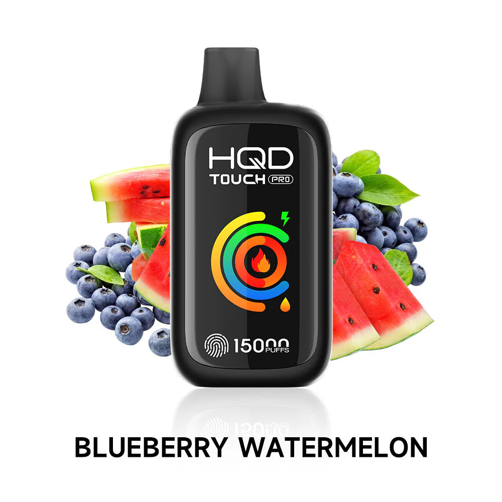 HQD Touch Pro 15000 Puffs Disposables Blueberry Watermelon