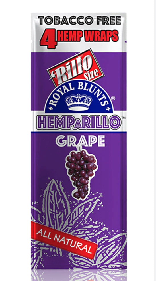 Hemparillo Grape Hemp Wraps