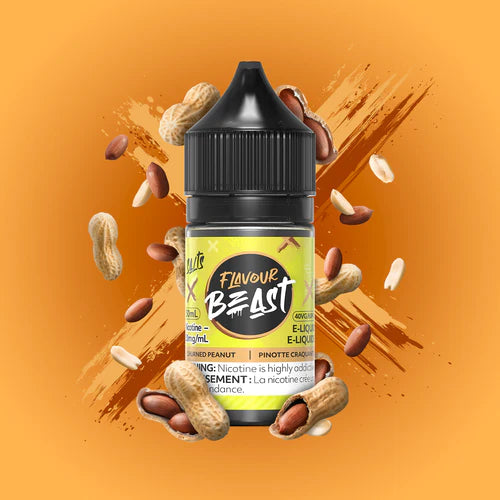 Flavour Beast E-Juice Salt Nic 30ml 20mg Churned Peanut