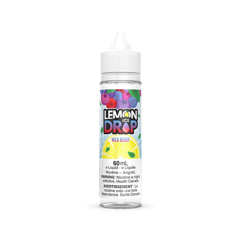 Lemon Drop ICE FreeBase 3mg/60mL E-Liquid Wild Berry