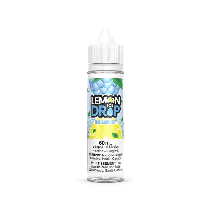 Lemon Drop ICE FreeBase 3mg/60mL E-Liquid Blue Raspberry