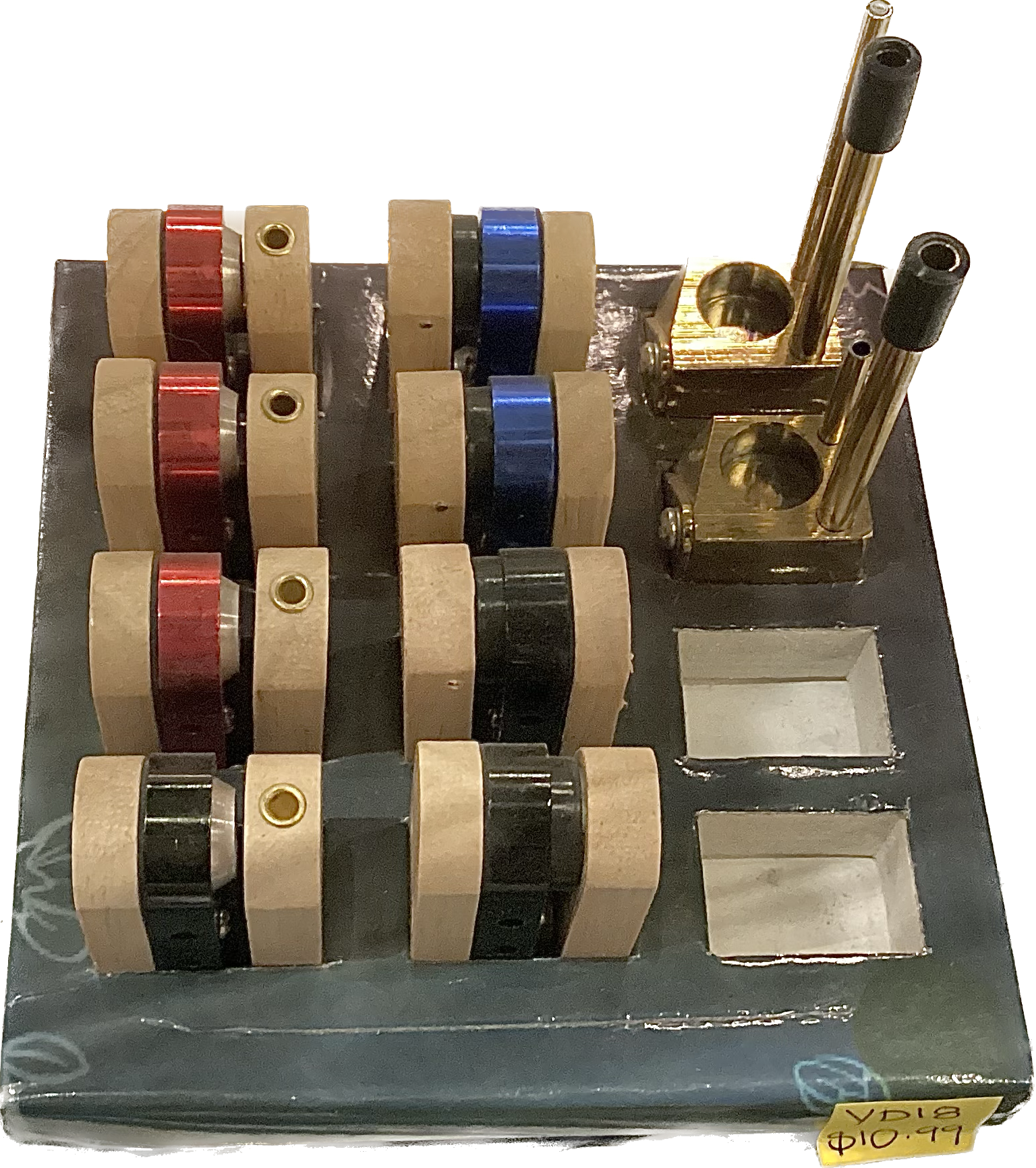 YD18 Tobacco Pipe (Red/Blue/Black)