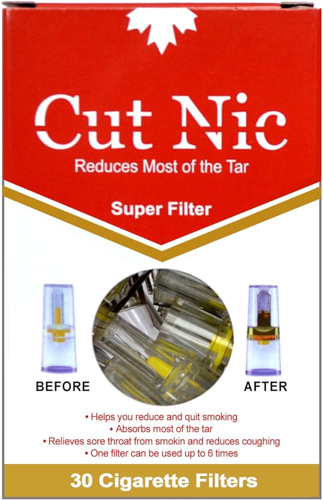 Cut Nic Cigarette Filters
