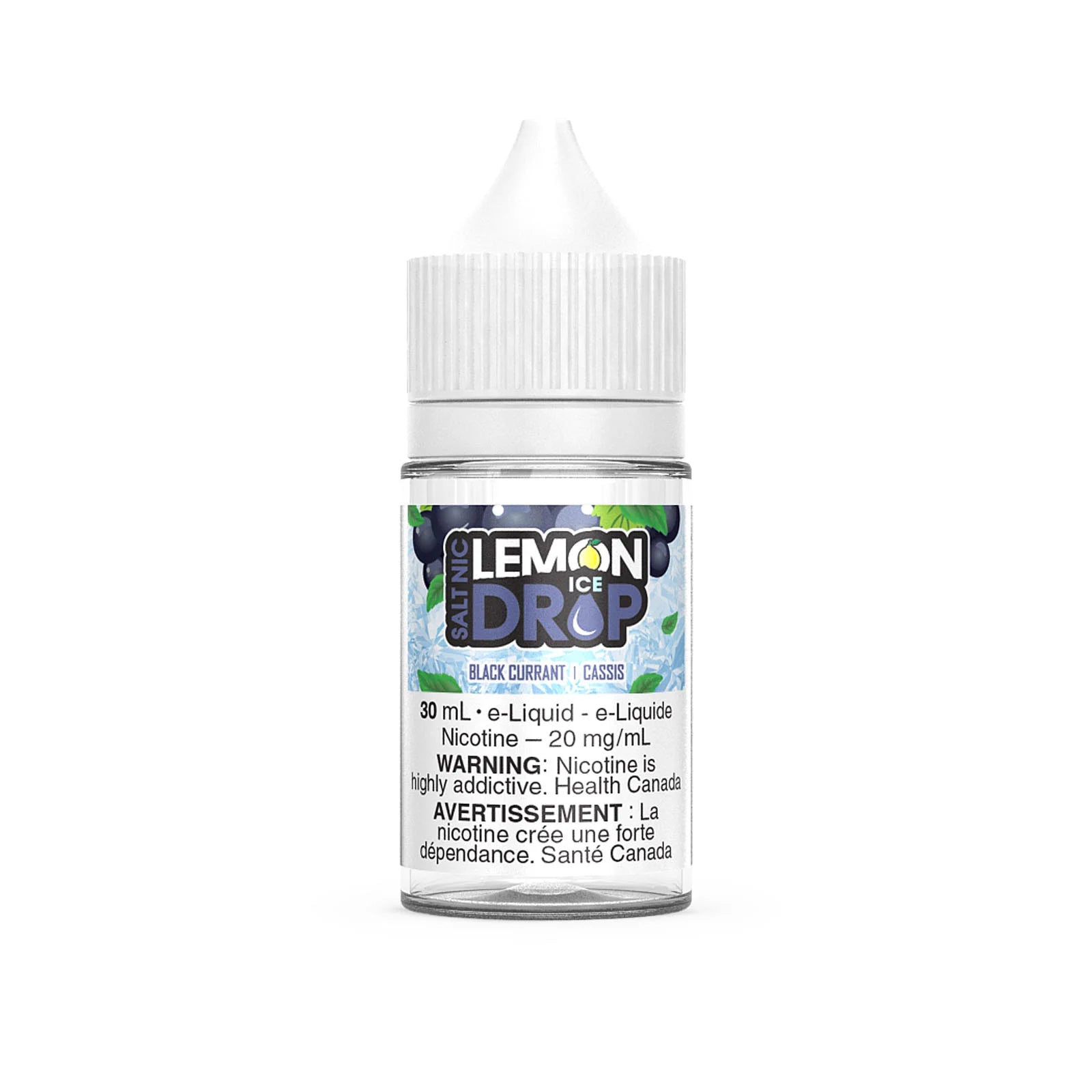 Lemon Drop ICE SaltNic 12mg/30ml E-Liquid Blackcurrant
