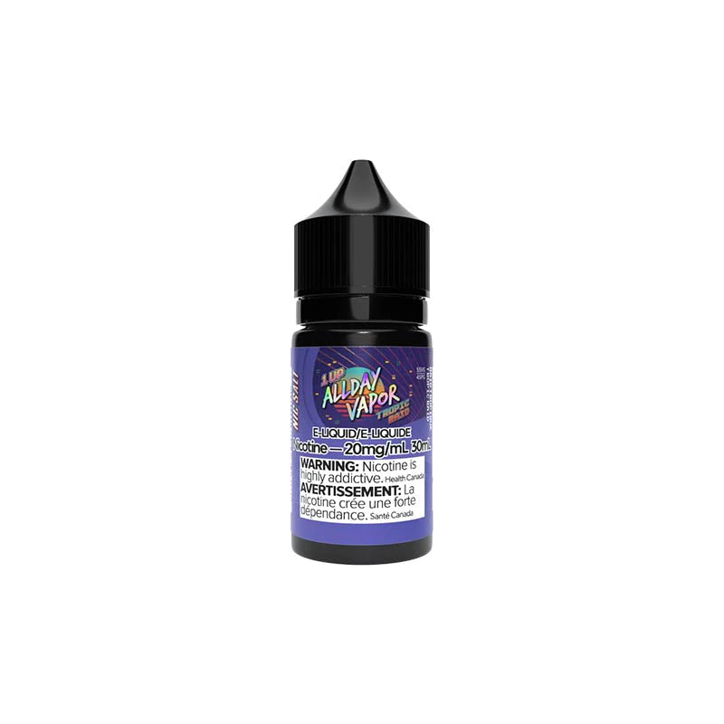 All day vapour salt nic E-Juice Tropic Raid