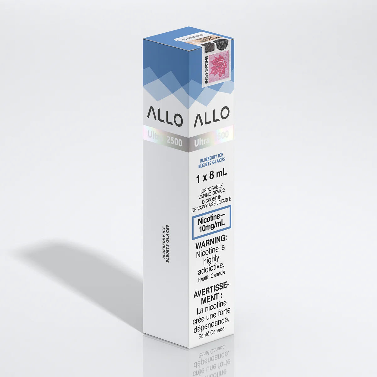 Allo ultra 2500 10mg disposable vape