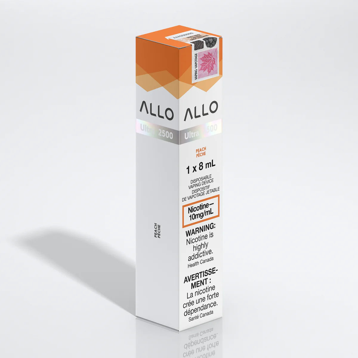 Allo ultra 2500 10mg disposable vape
