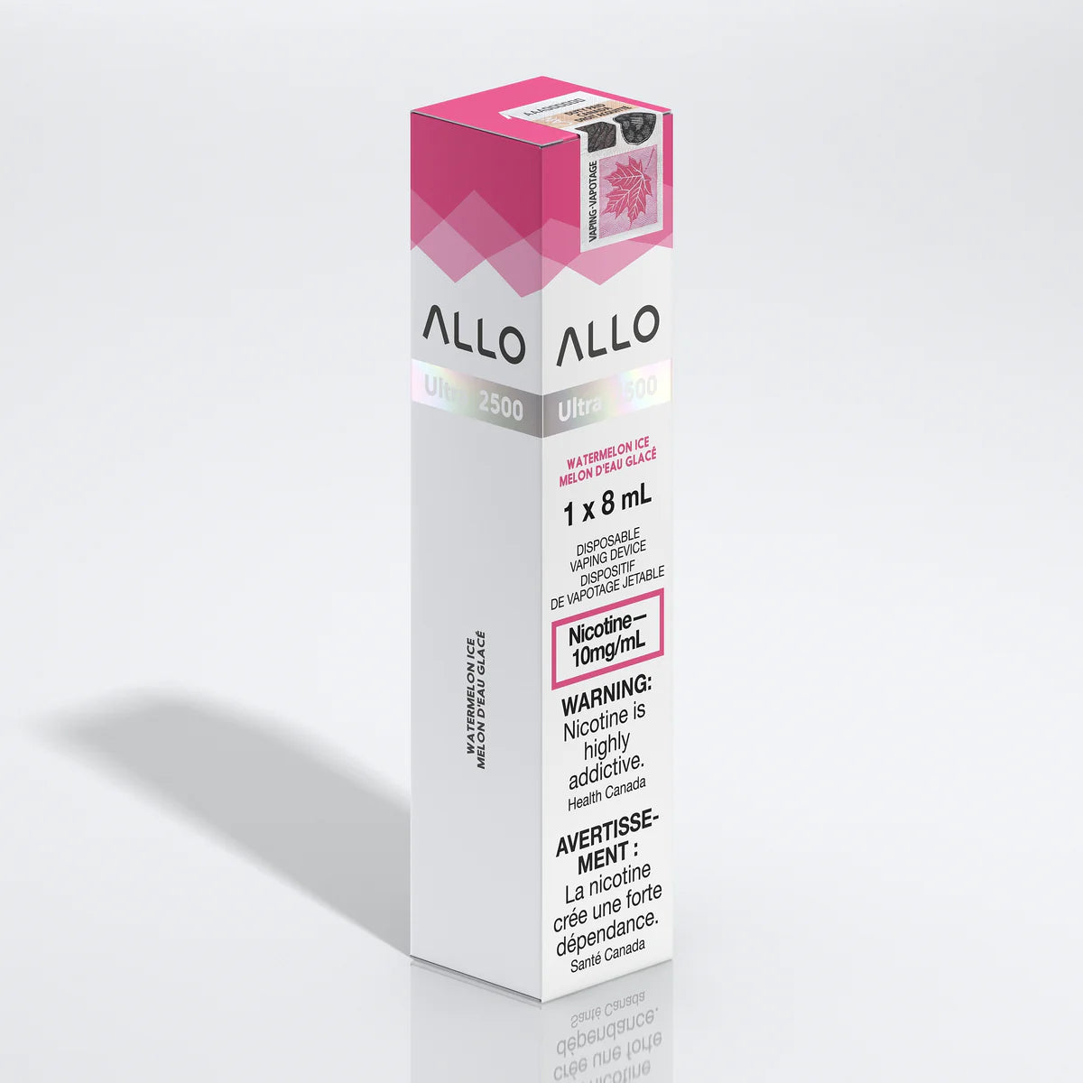 Allo ultra 2500 10mg disposable vape