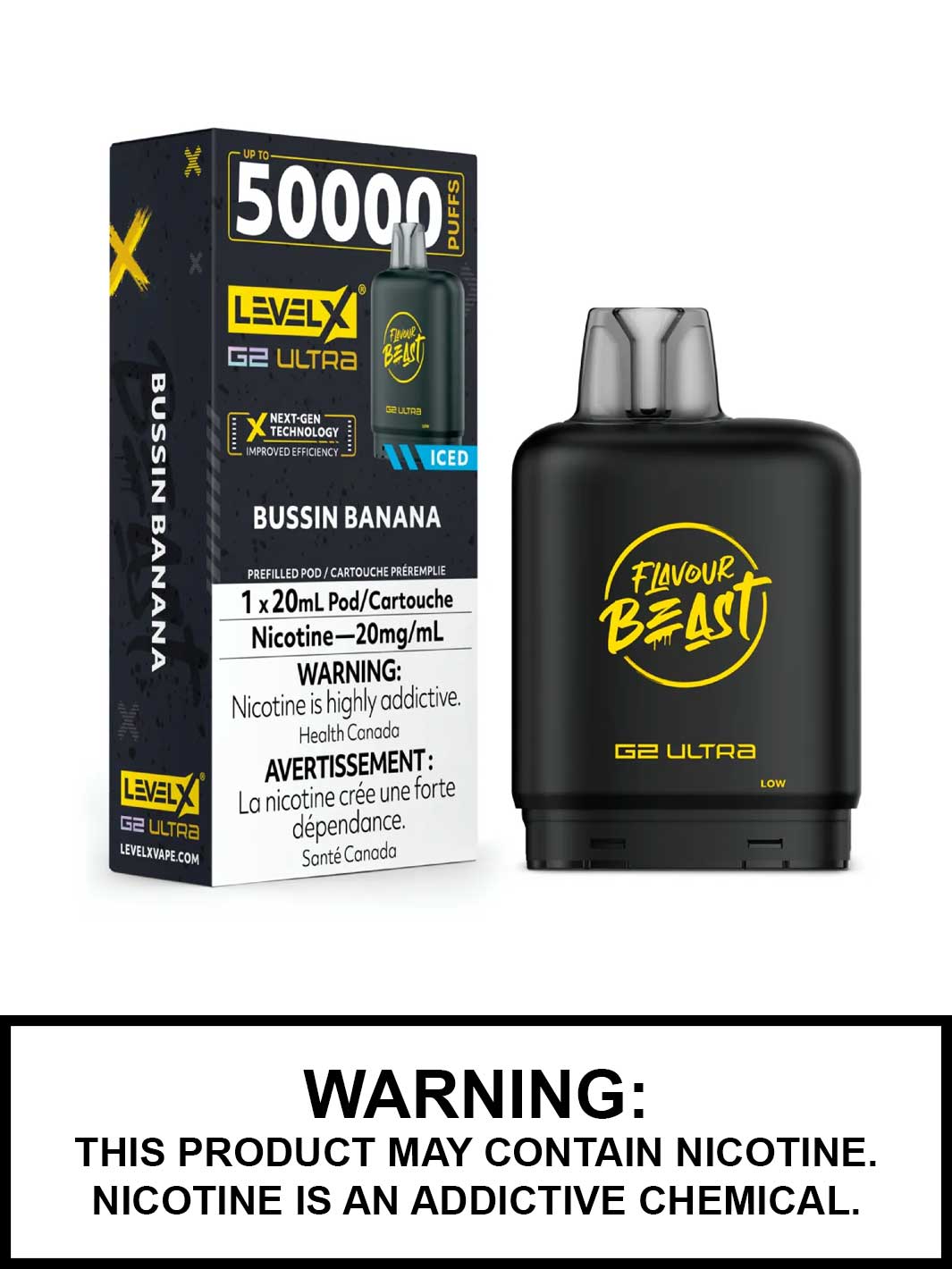 Flavour Beast Level X - G2 Ultra 50k Pods