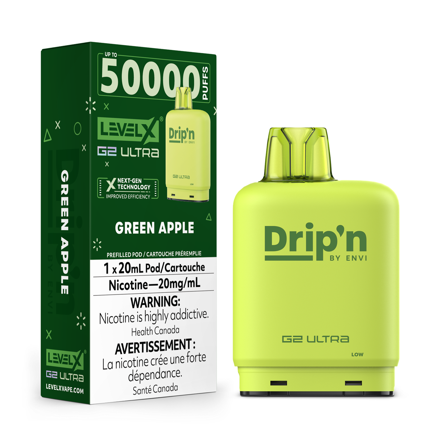 Drip’n Level X pod 50k G2 Ultra