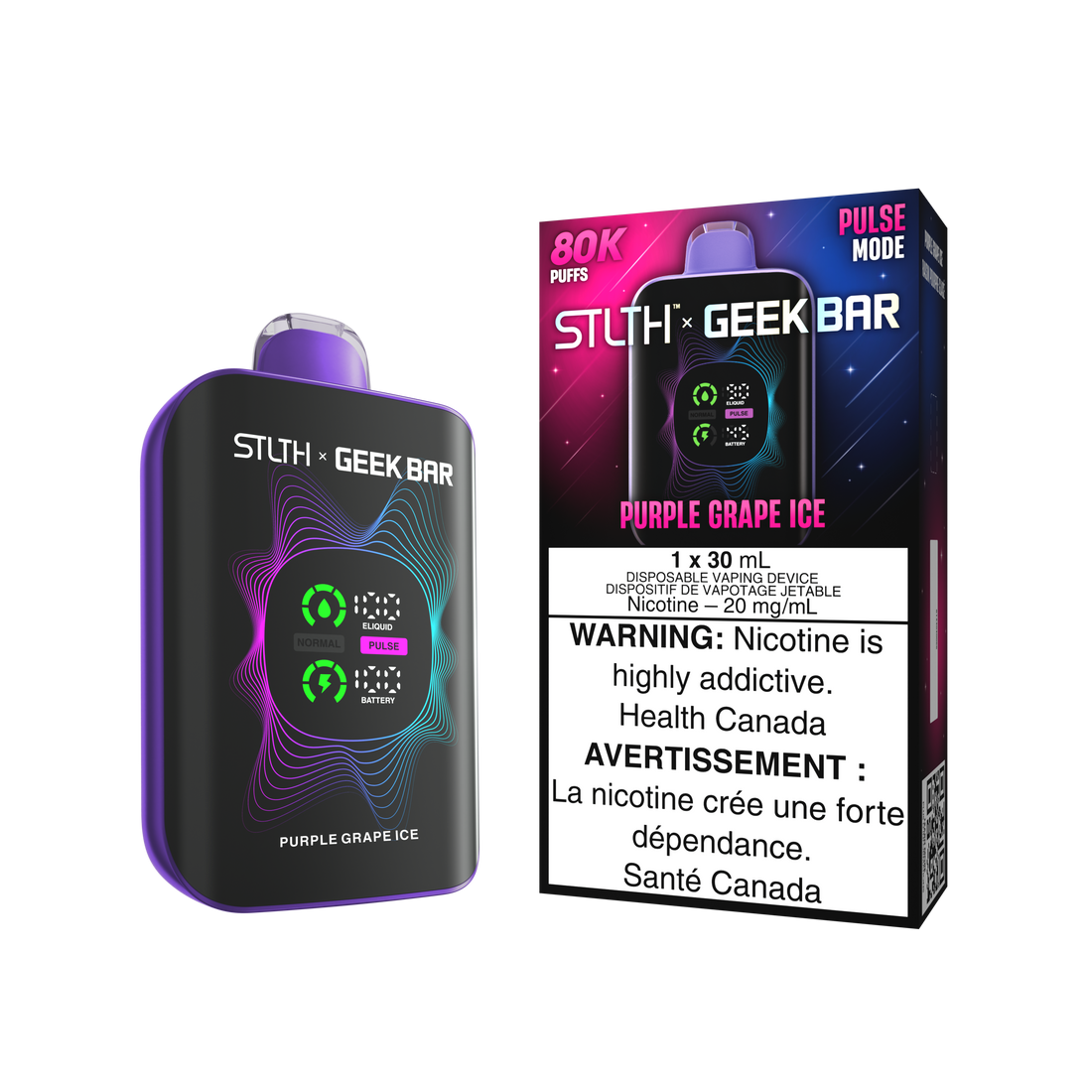 STLTH X GEEK BAR 80K