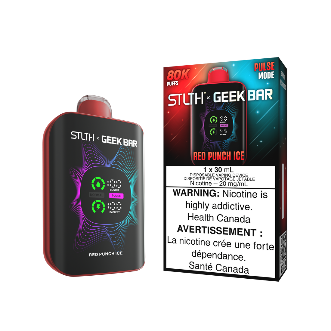 STLTH X GEEK BAR 80K
