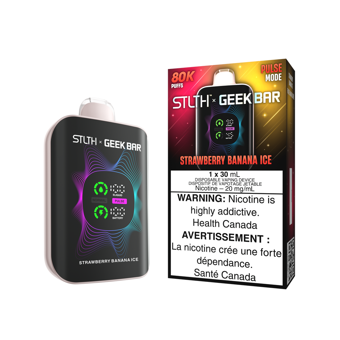 STLTH X GEEK BAR 80K