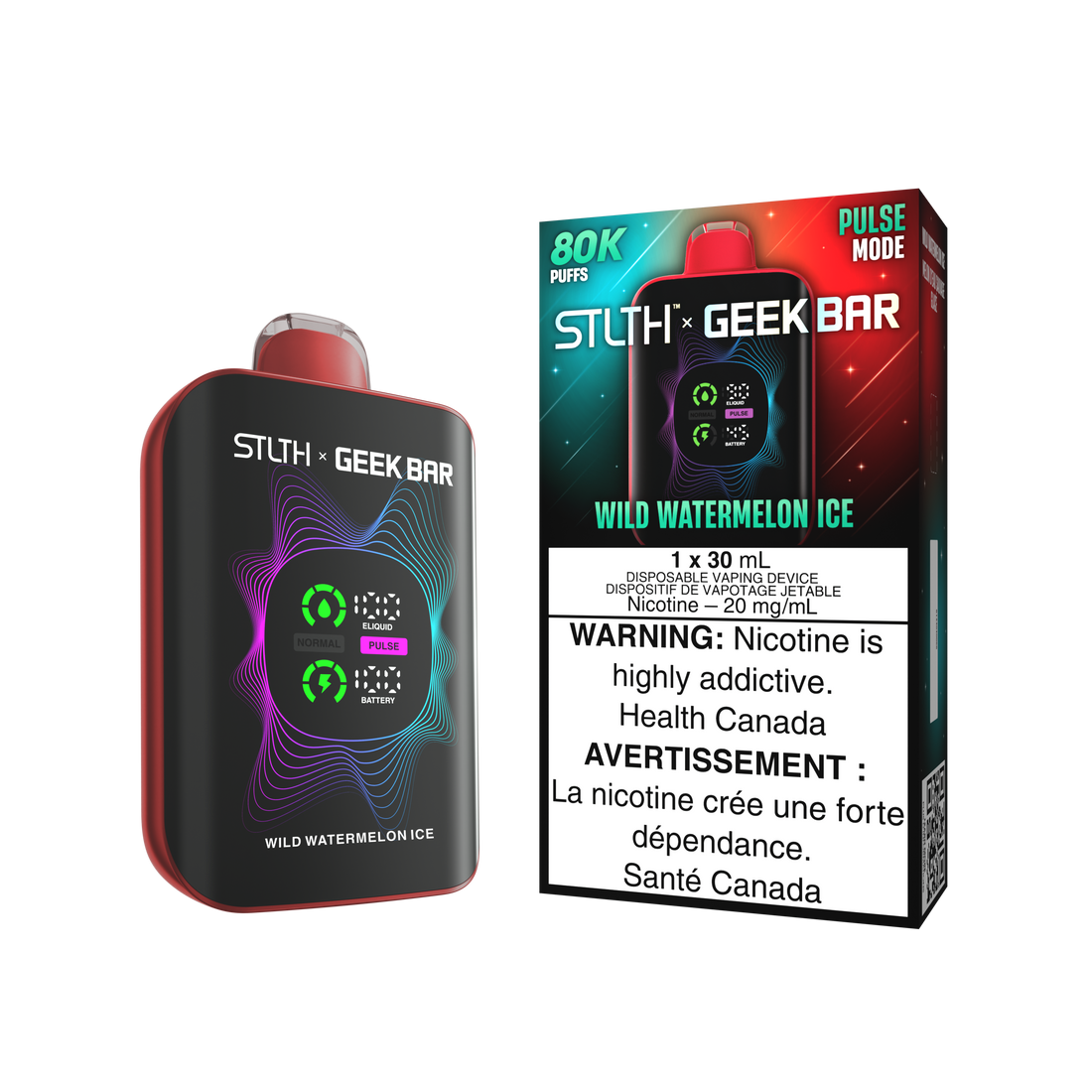STLTH X GEEK BAR 80K