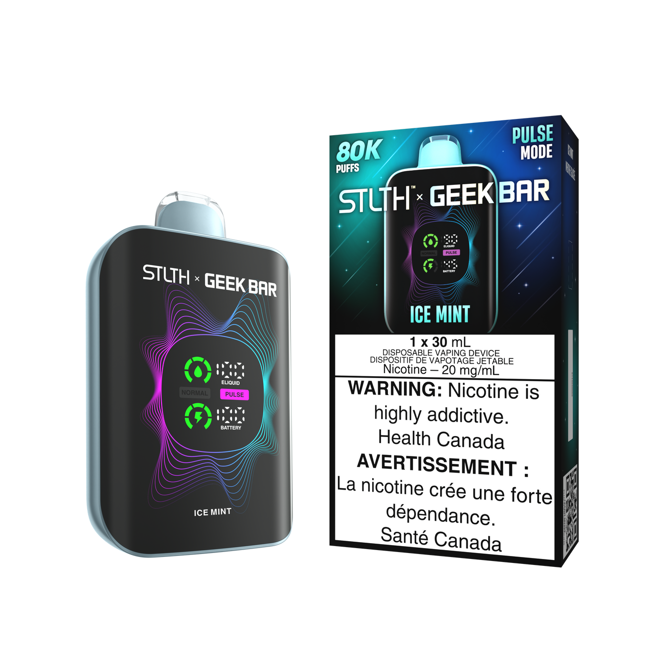 STLTH X GEEK BAR 80K