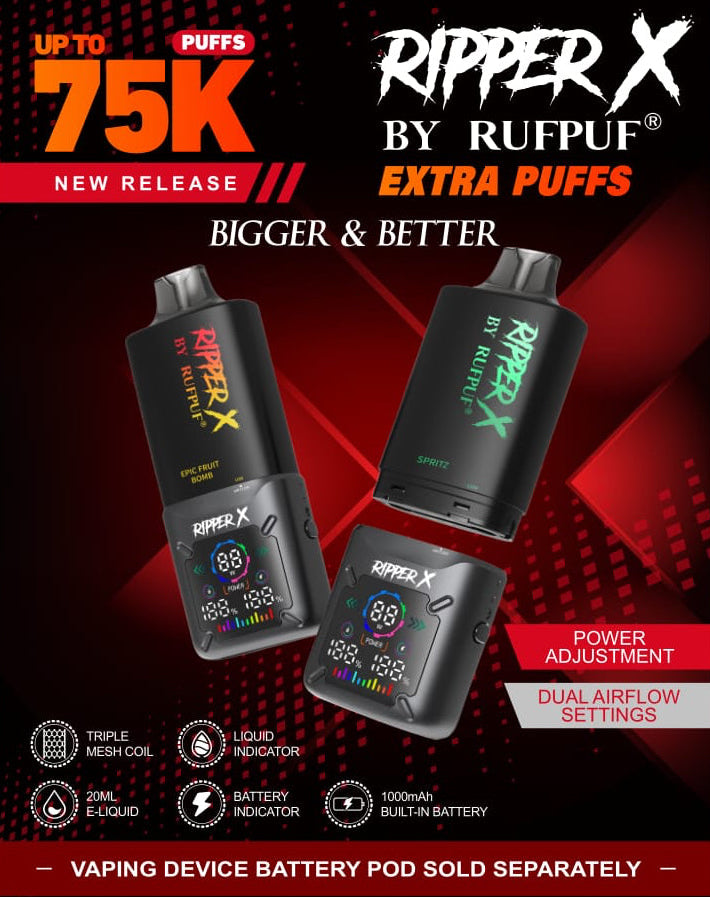Ripper x 75k pods