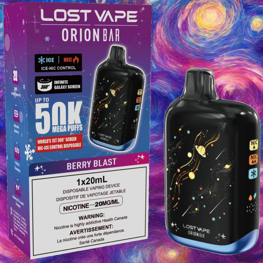 Lost Vape Orion Bar 50k, Berry Blast