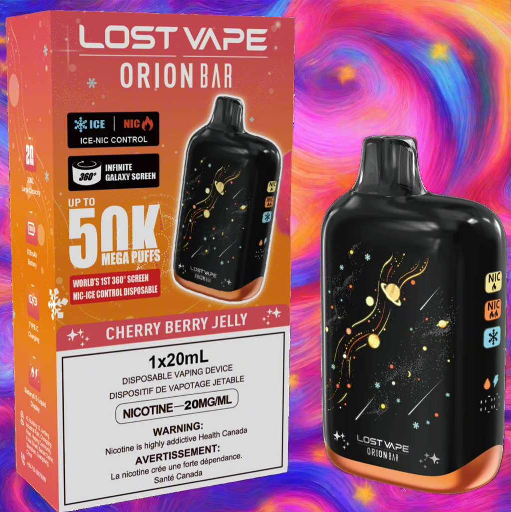 Lost Vape Orion Bar 50k, Cherry Berry Jelly