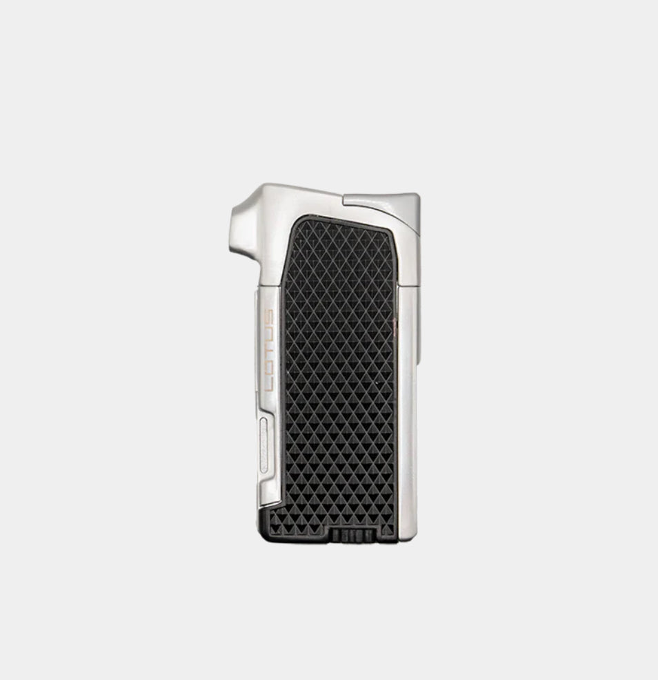 Lotus-lighter-torch-cigar-punch-LBLP1-chrome