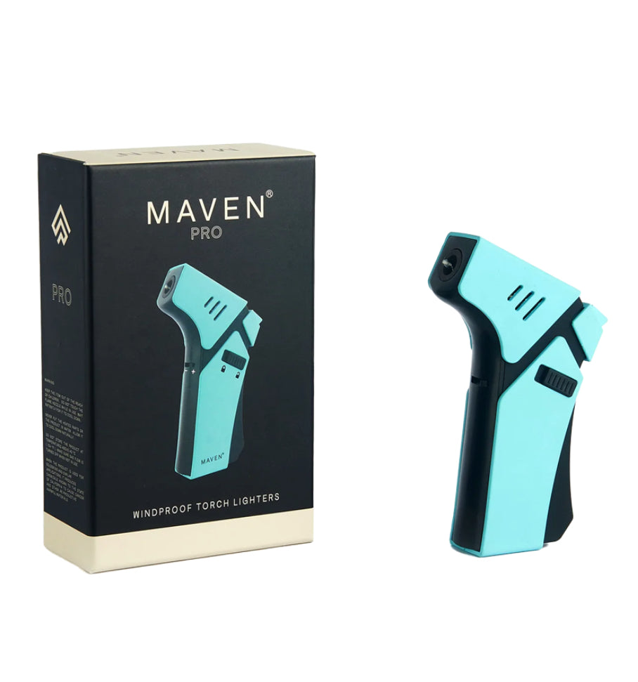 Maven-pro-blue-windproof-torch-lighter
