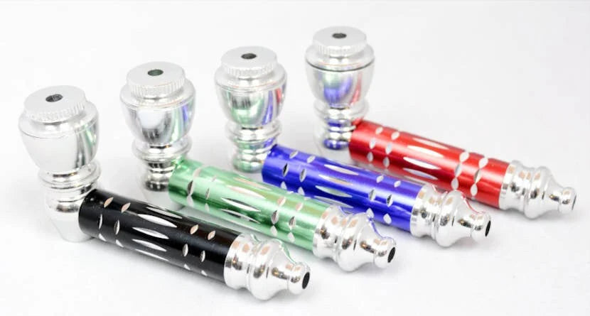 Metal-tobacco-pipe-small-colourful