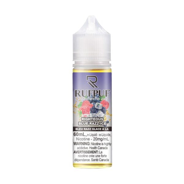 RUFPUF E-Juice 20mg/60ml Righteous Blue Razz Ice