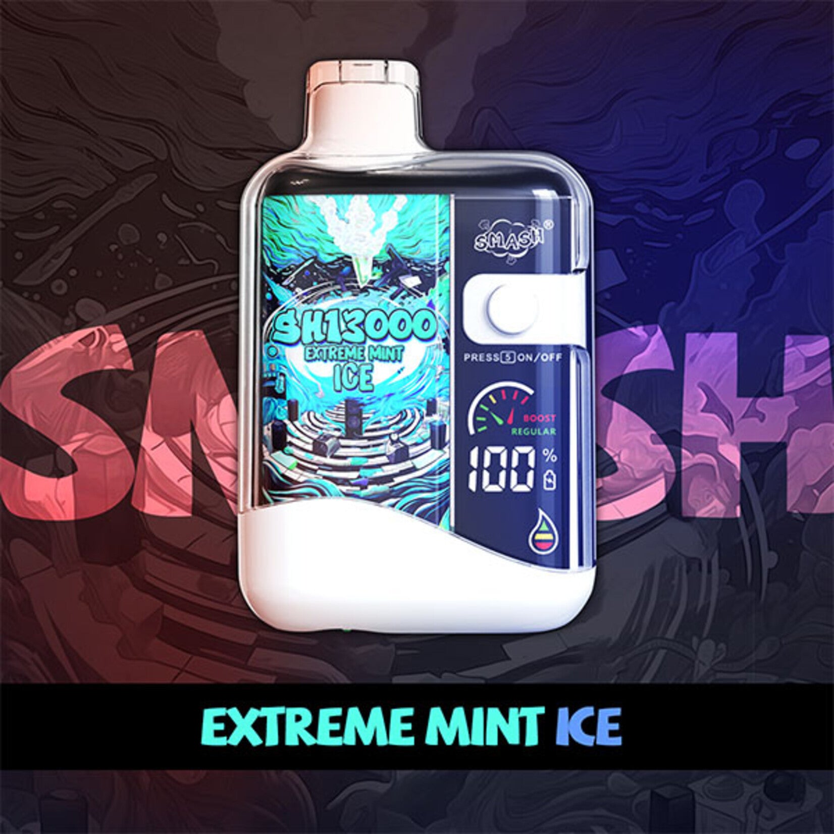 Smash-13k-extreme-mint-ice-disposable