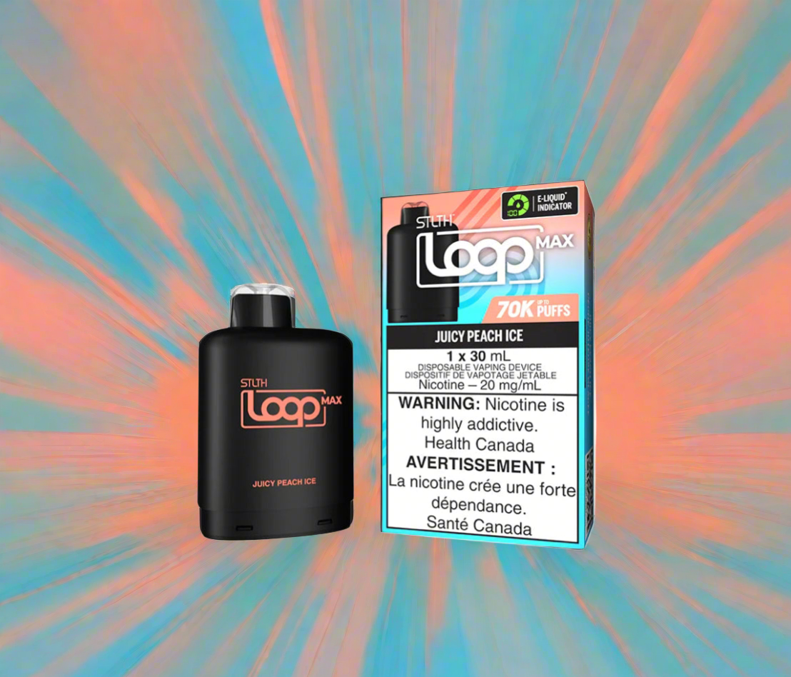 Stlth Loop 70k, Juicy Peach Ice