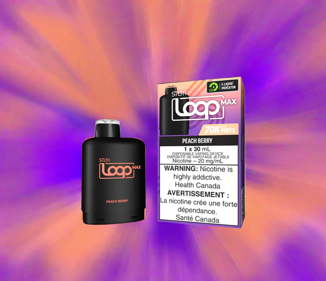 Stlth Loop 70k, Peach Berry