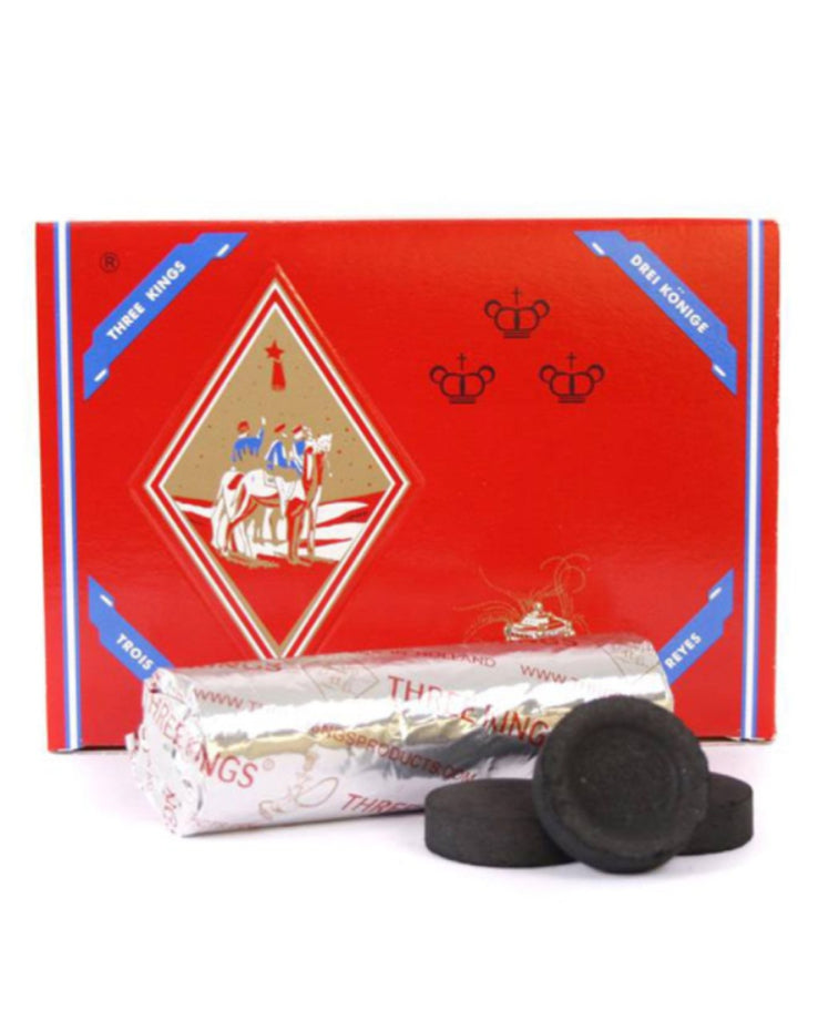 Three-kings-hookah-shisha-charcoal-red-rolls