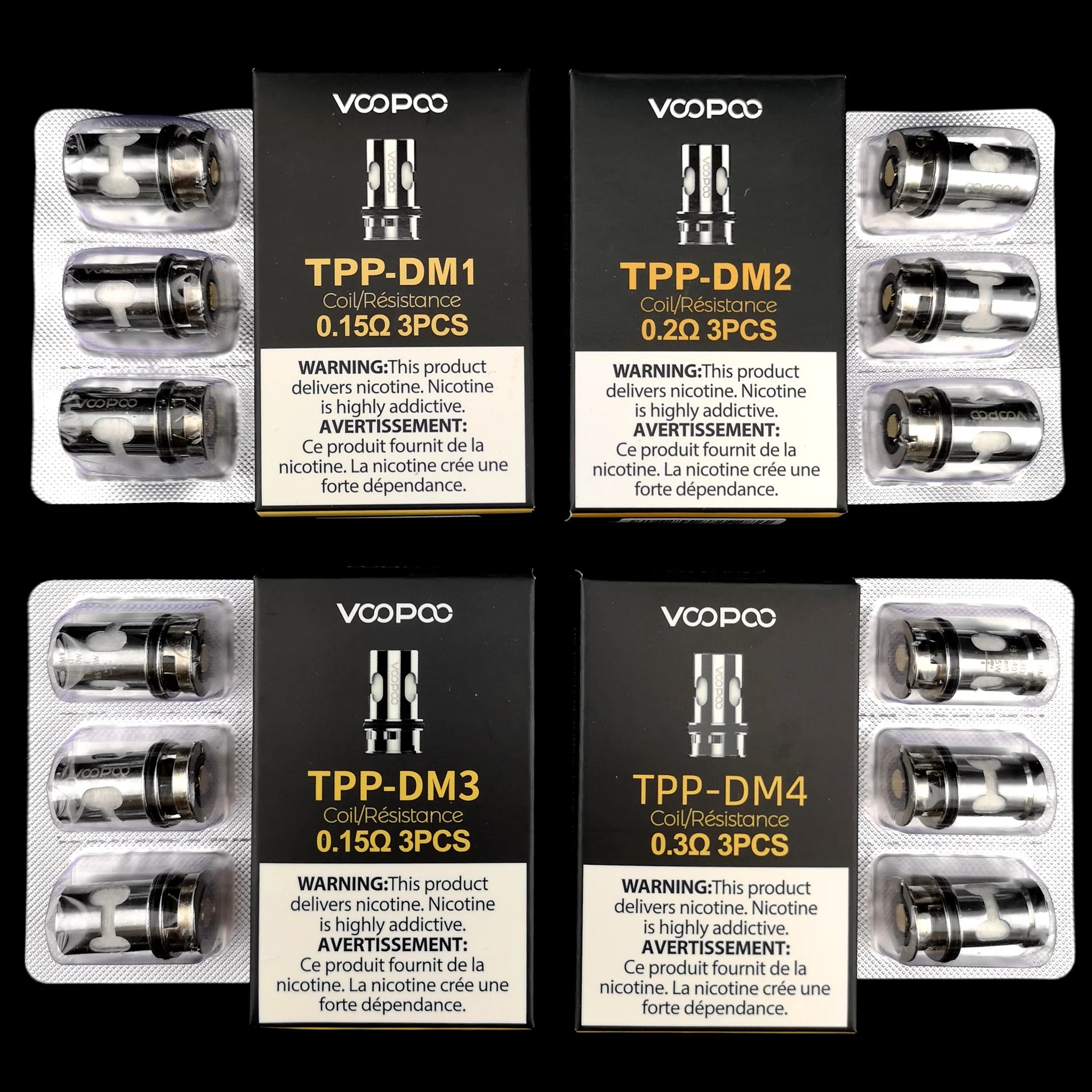 VooPoo TPP DM coils