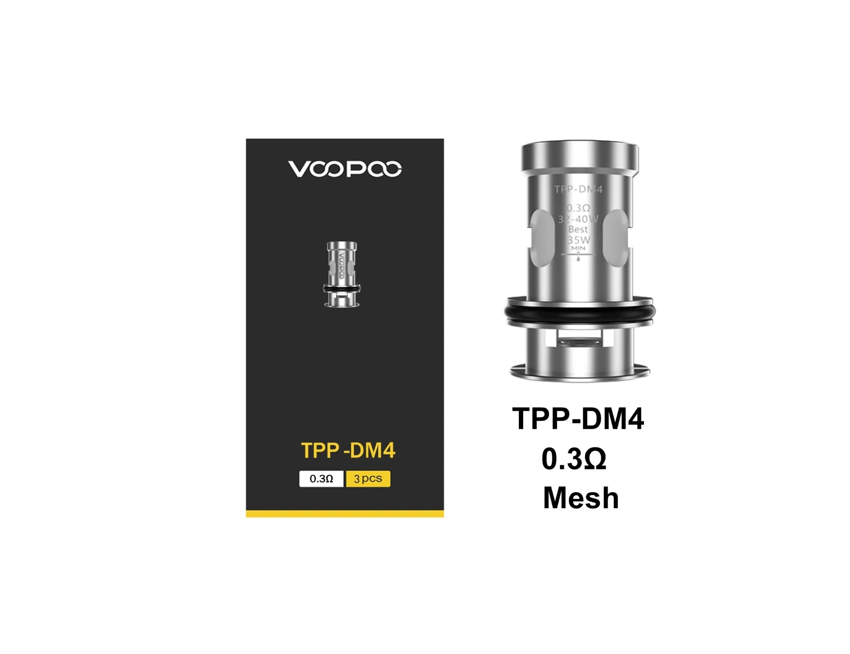 Voopoo TPP DM4 coil