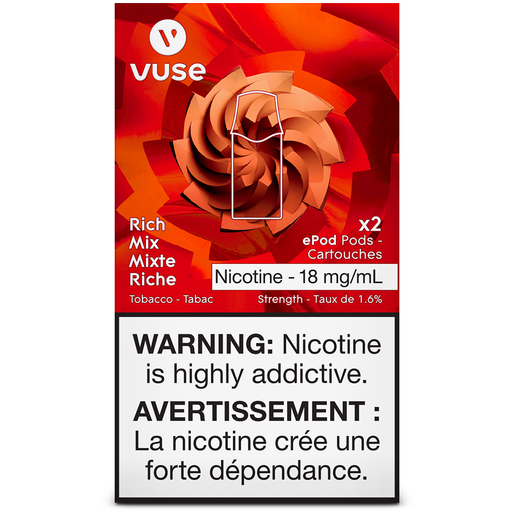 Vuse Pods 18mg Rich Mix