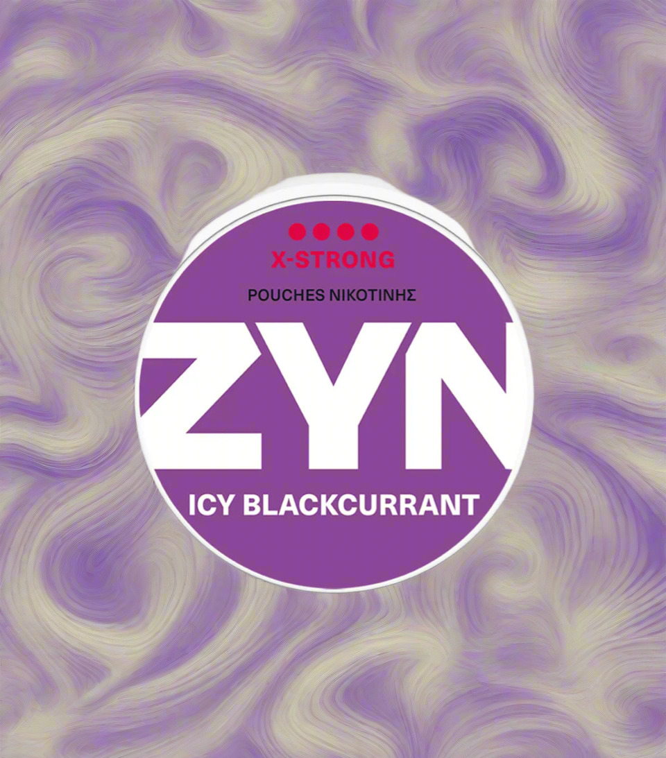 Zyn Nicotine Pouches 12mg Icy Blackcurrant