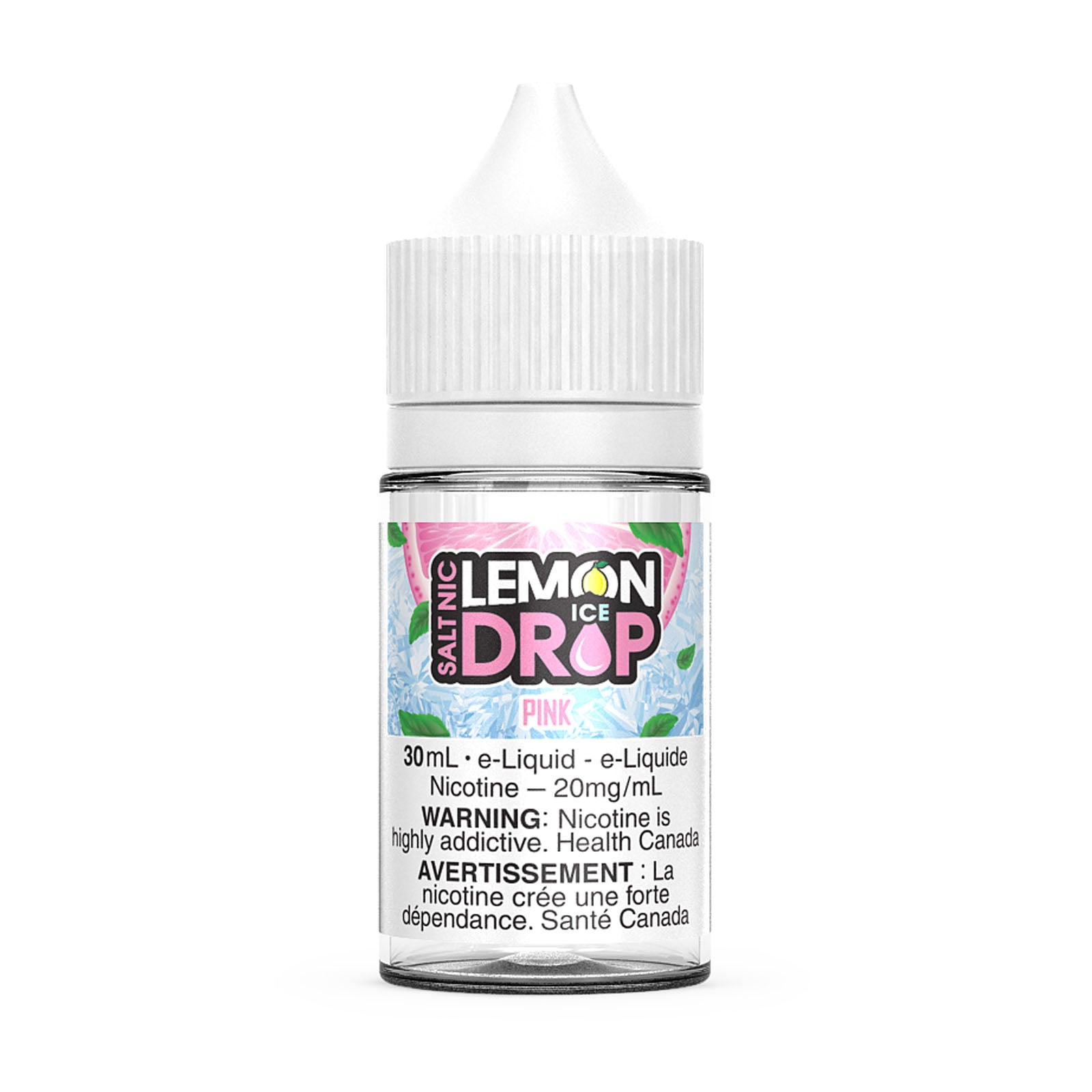 Lemon Drop ICE SaltNic B50/30ml E-Liquid Pink