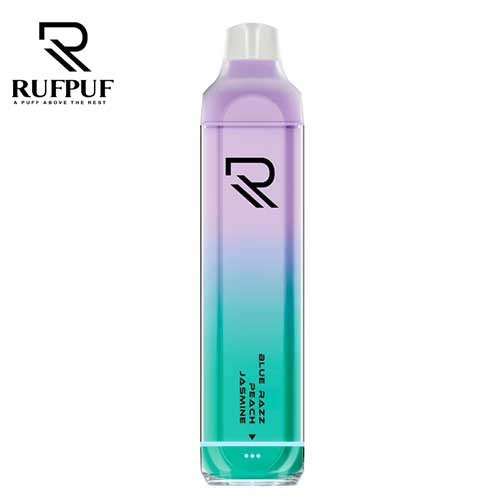 Rufpuf 7500 20mg disposable Blue Razz Peach Jasmine