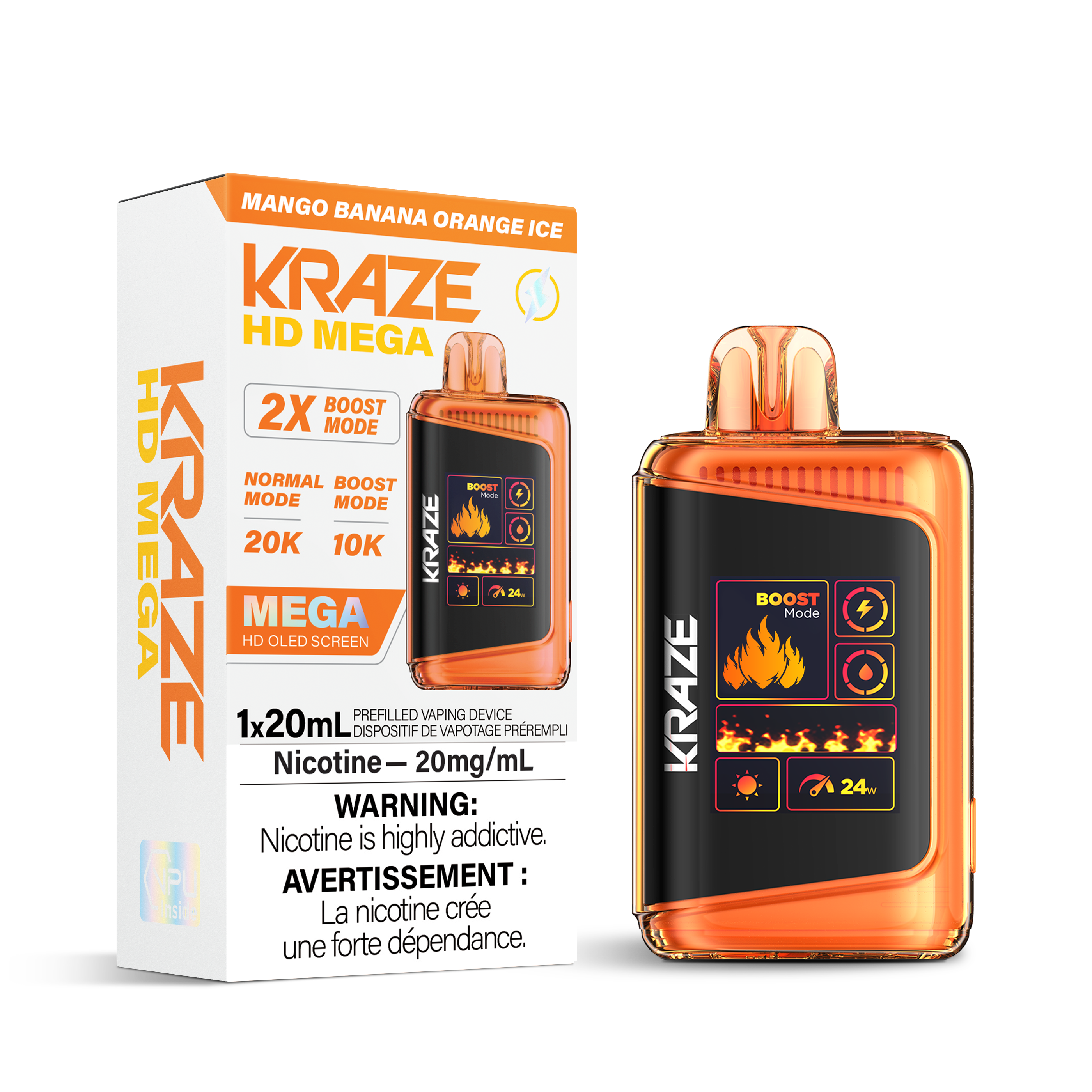 Kraze HD Mega 20k