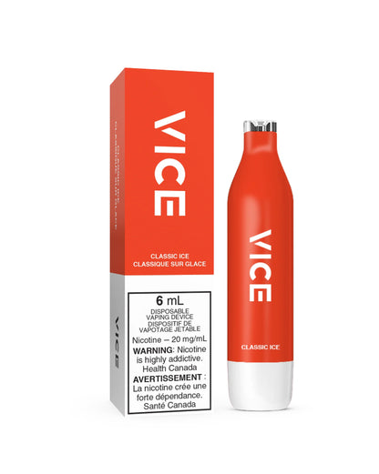 Vice 2500 puff disposable 20mg Classic ice