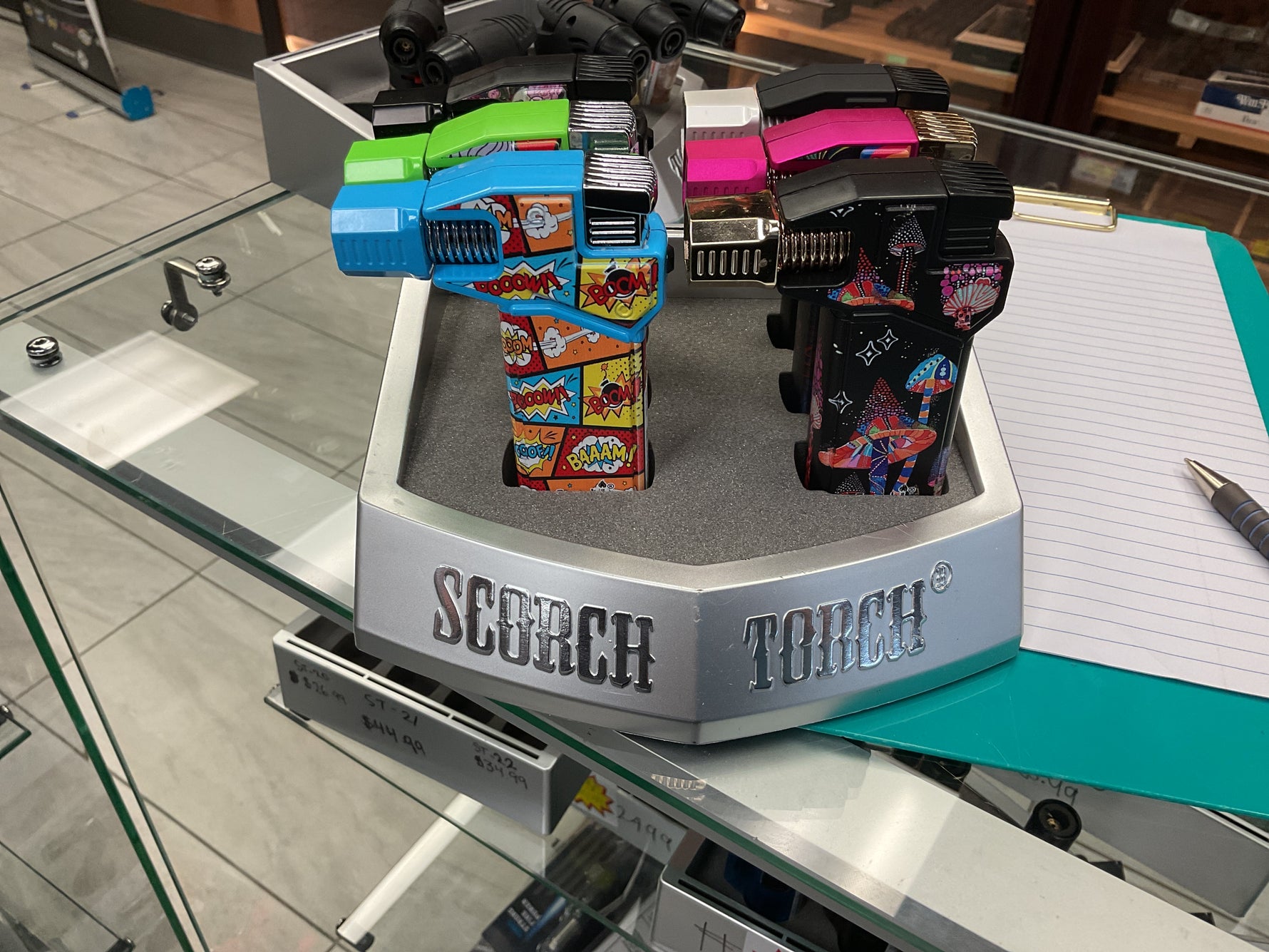 Scorch Torches 1- 100
